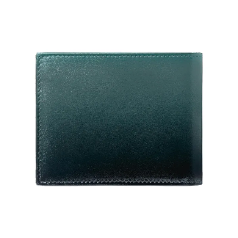 MONTBLANC Leather Wallet Men's British Green-1