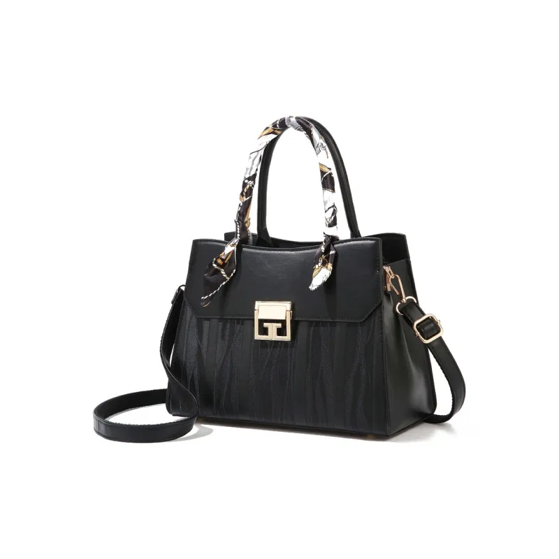 Yi Brigade PU One Shoulder Handbags Regular Women's Red/Blue/Black-4