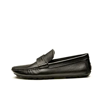 Brounvanm Men's Casual Shoes Men Low Top Black/Apricot