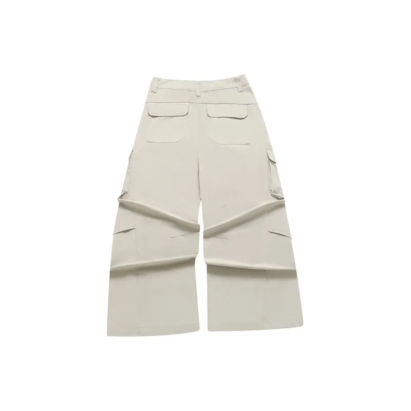 FILA FUSION FILA FUSION INLINE Casual Pants Women's Feather Gray-1