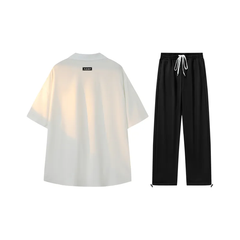 A.X.S.K Shirt Matching Set Unisex-8