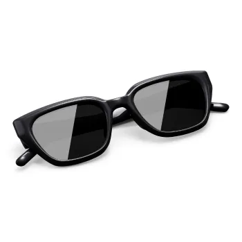 PULAIS Plate Frame Square Sunglasses Unisex