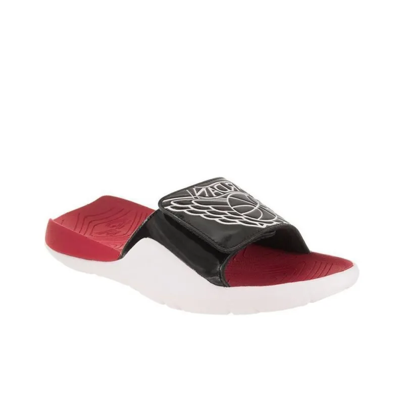 Jordan Hydro 7 Black White Gym Red-3