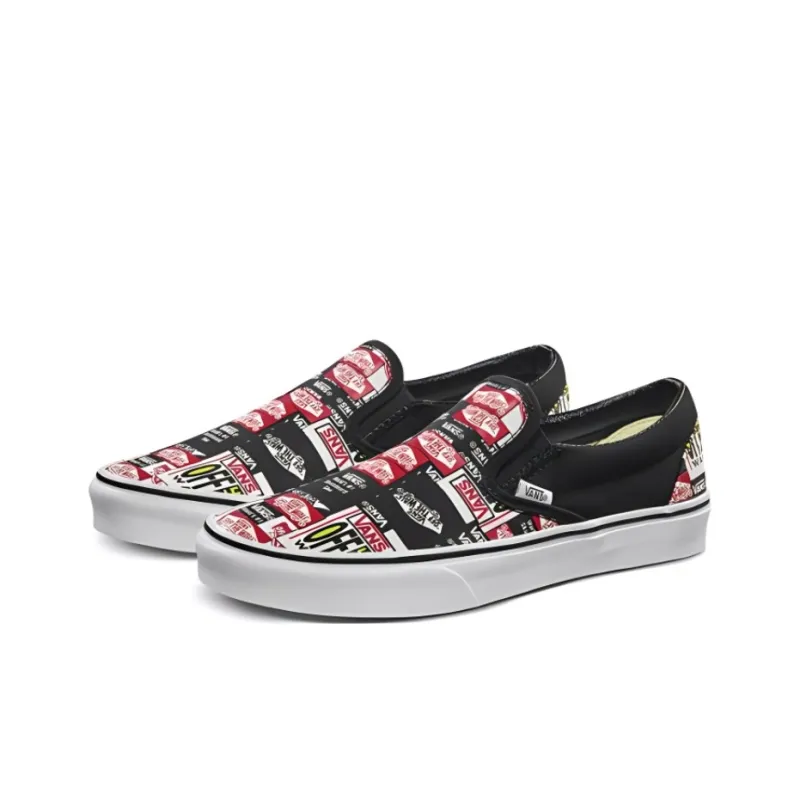 Slip On Vans 'Label Mix'-1