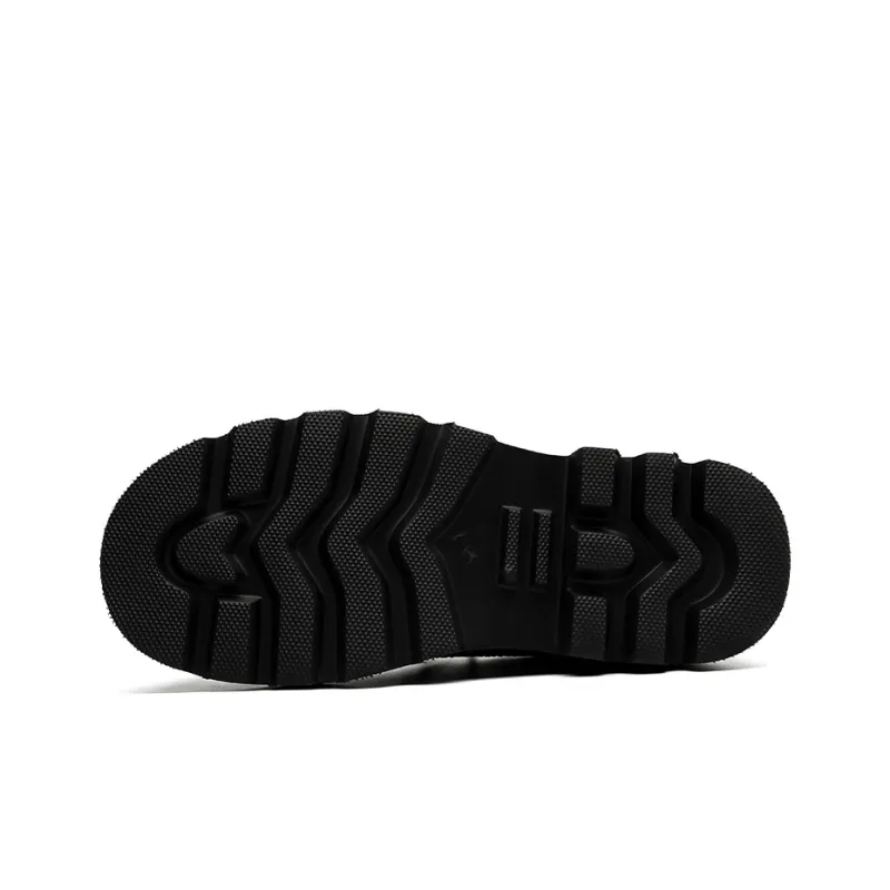 Chi Wolf Casual Shoes Men Low Top Black-5