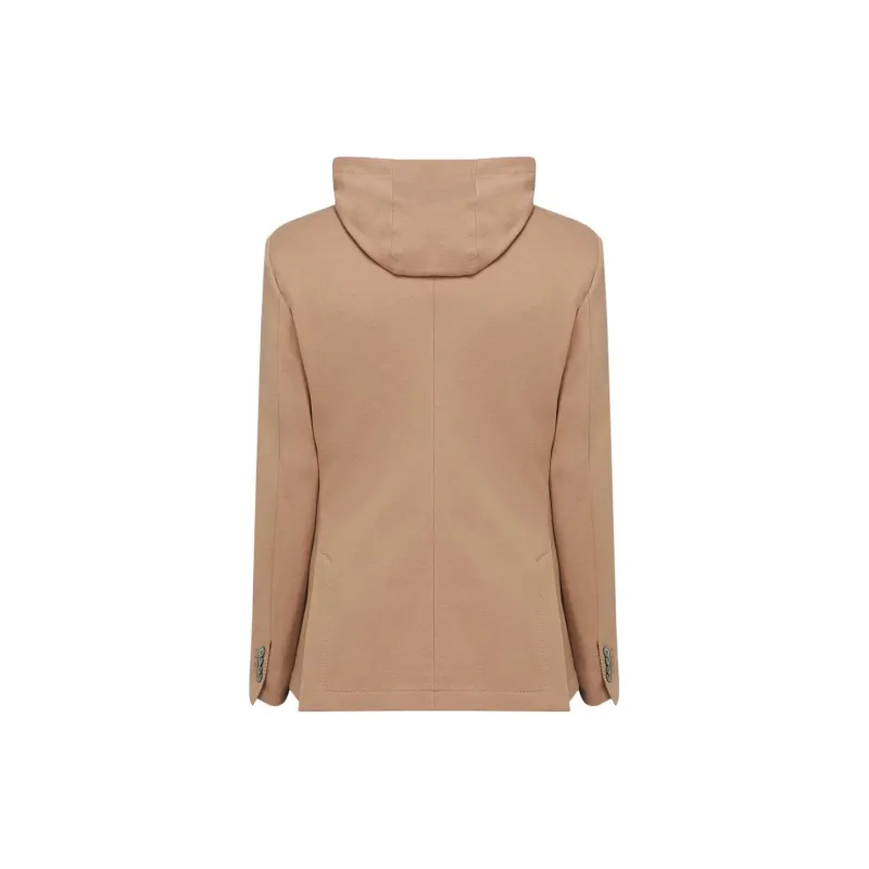 HUGO BOSS Hooded Jacket Hugo Boss C-Hanry J-Hoodie Jackets Coats Men's Light Brown-1