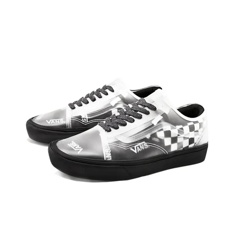 Slip Skool Vans ComfyCush 'Slip Skool Block Black Checker'-2