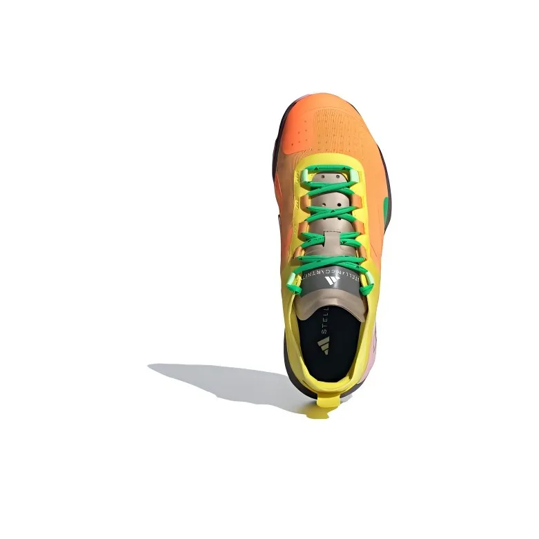 Adidas Dropset By Stella Mccartney Hazy Orange True Pink Bright Yellow Women's-4