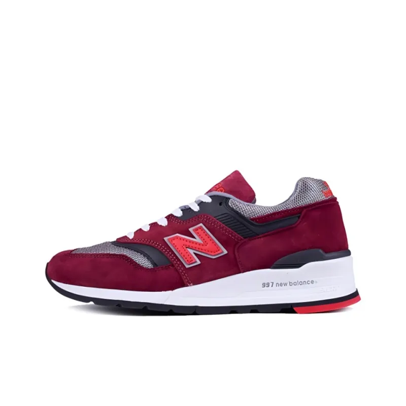 New Balance 997 Made In Usa Burgundy-0