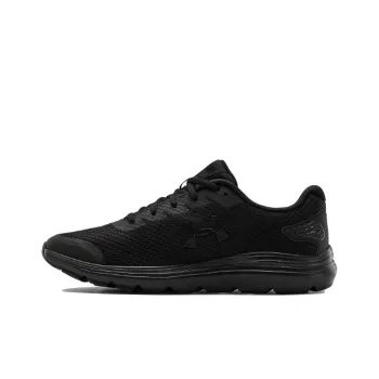Under Armour Surge Shock Absorption Non Slip Low Tops Sports Black