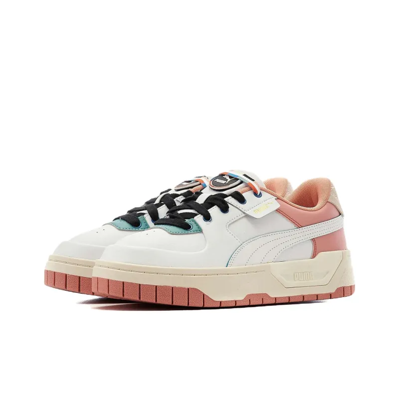 PUMA Cali Dream Low Top Sneakers Pink/Red/White Women's-2