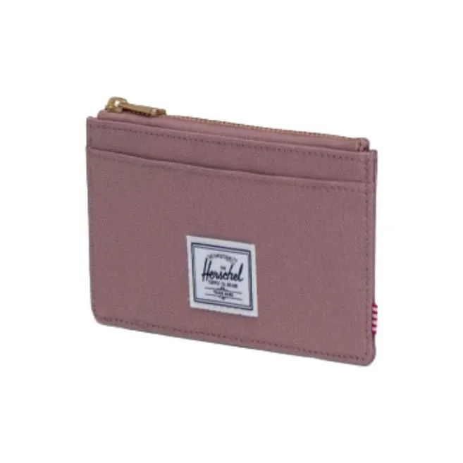 Herschel EcoSystem™ Recycled Fabric Wallet Large Size Unisex Gray Pink-1