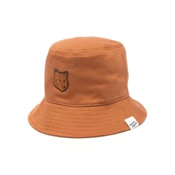 Maison Kitsune Bold Fox Head Bucket Hat