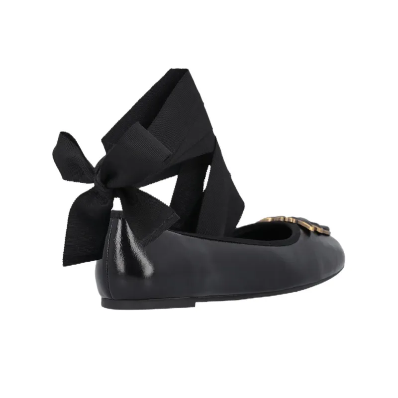 PINKO Love Birds Removable Ribbon Ballerinas Women's-4