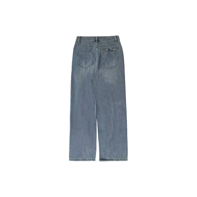 EOFO Jeans Women's Light Blue-1