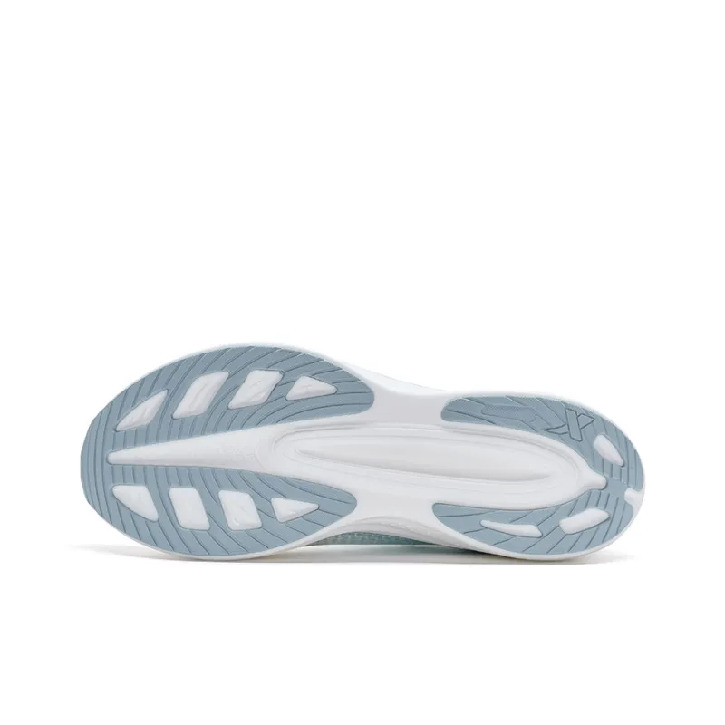 XTEP Running Shoes Men Low Top Sail White/Dusty Blue-5