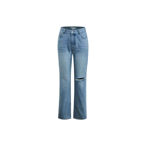 Little pull Jeans Women's Washed Blue