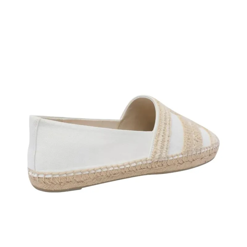 TORY BURCH Double T-panel Cotton Espadrilles-4