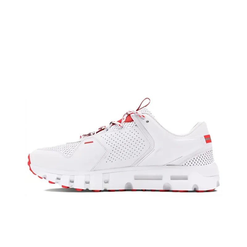 Under Armour UA Summit Trek Anti Slip Wear Resistant Low Top Running Shoes Men's White-0