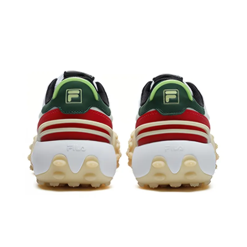 FILA Gara Chunky Sneakers 'White Red Green' Women's-2