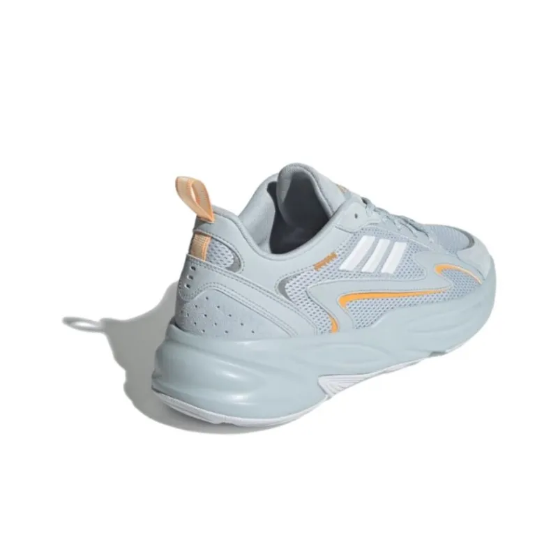 Adidas Ozwave Breathable Low Top Chunky Sneakers Unisex Blue White Orange-1