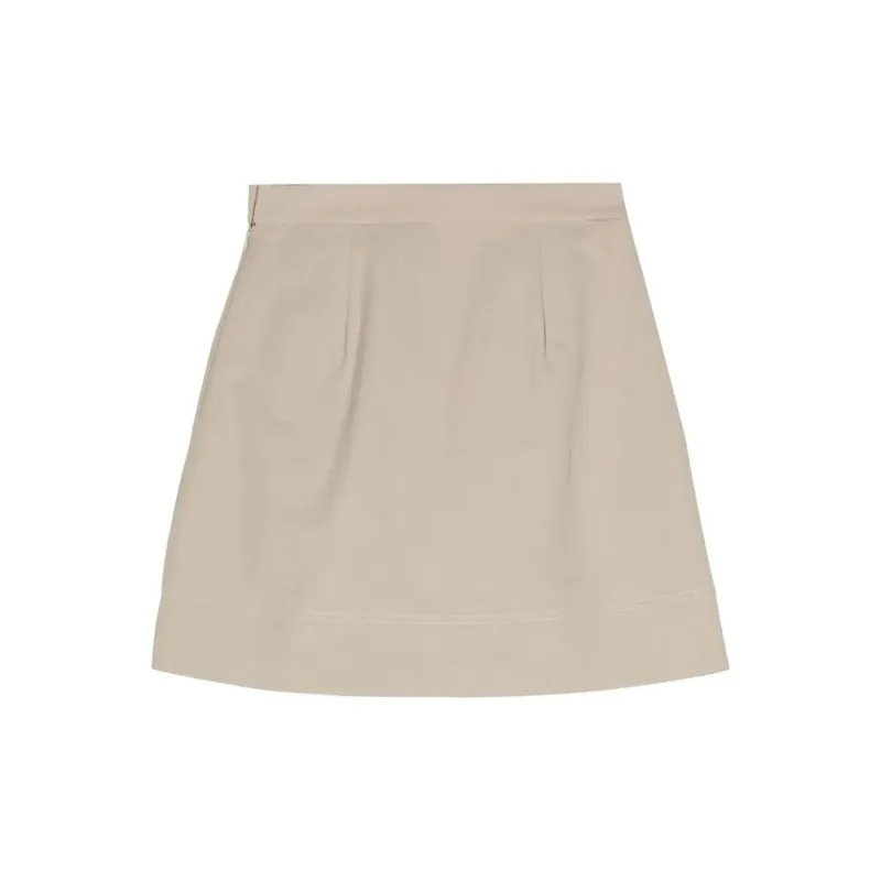 ASPESI Abigayle A-Line Mini Skirt-1