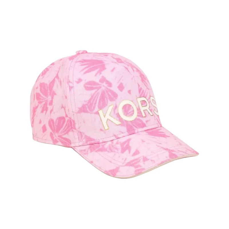 MICHAEL KORS Logo print Cotton Baseball Cap-1