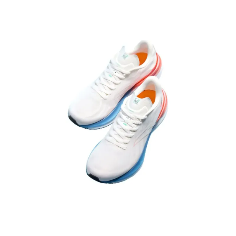 Anta Champion 3rd Gen PRO Cushioning Slip Resistant Low Top Long Distance Running Shoes Men's Papyrus White-2