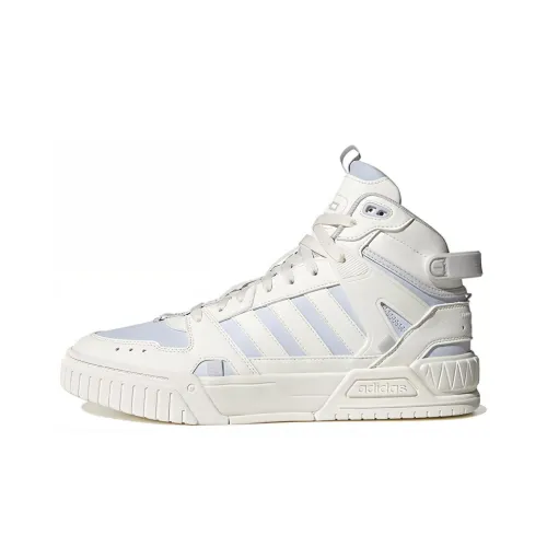 Adidas Neo D-PAD Skateboard Shoes Women's Mid-Top White/Blue