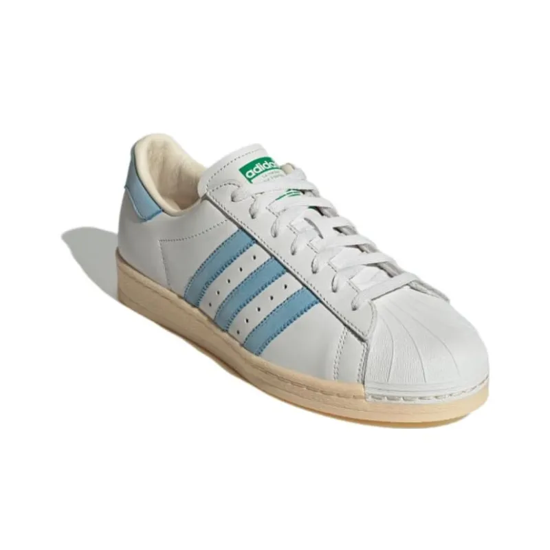 Superstar Adidas Originals 82 'Crystal White Clear Blue'-2