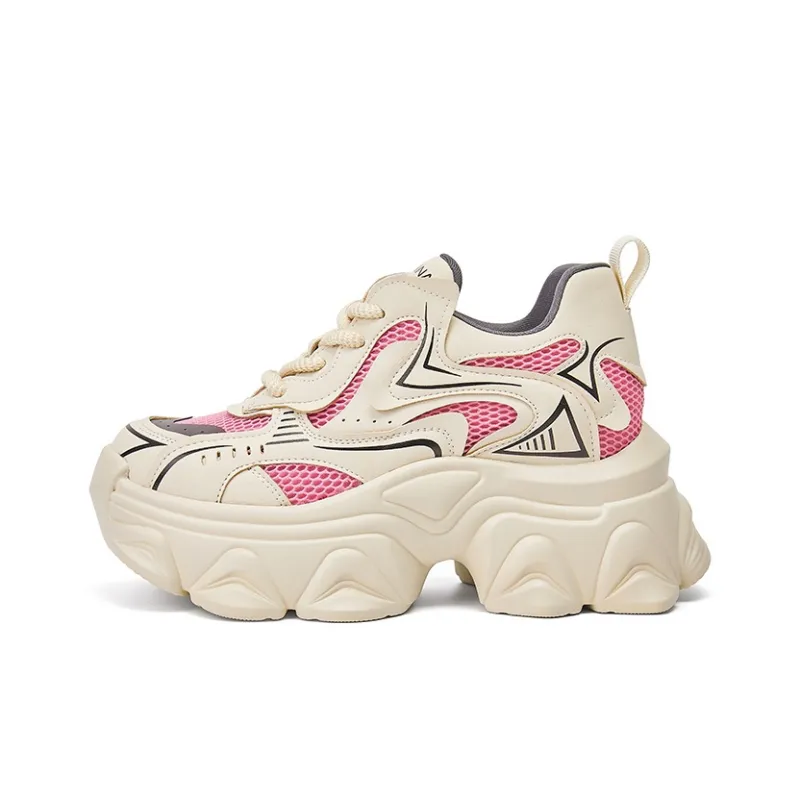 KADINA Cushioning Wear-Resistant Low-Top Chunky Sneakers Women's-6
