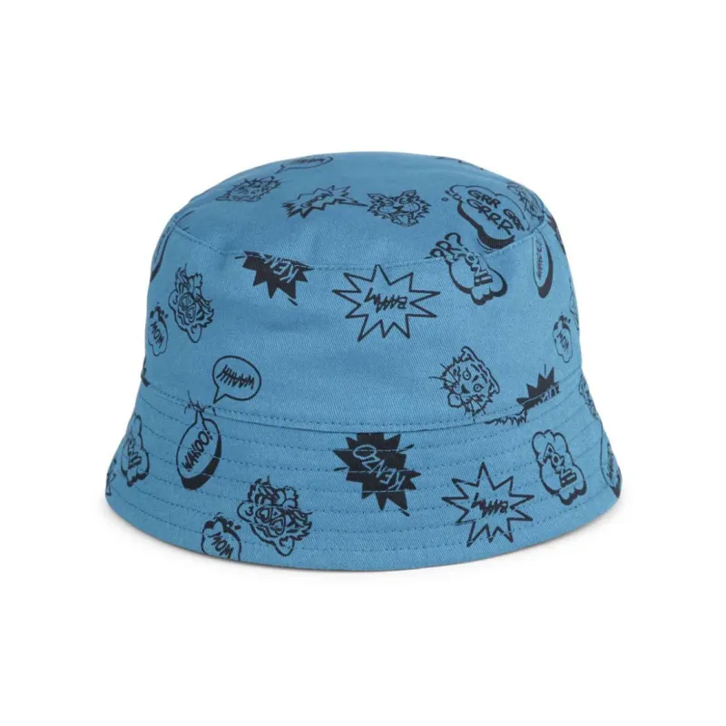 KENZO Reversible Cotton Bucket Hat-2