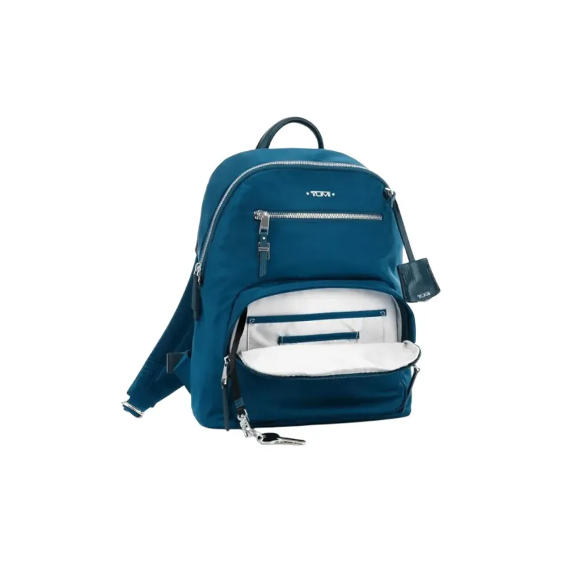 TUMI Voyageur Polyamide Backpack Women's Dark Sapphire Green-3