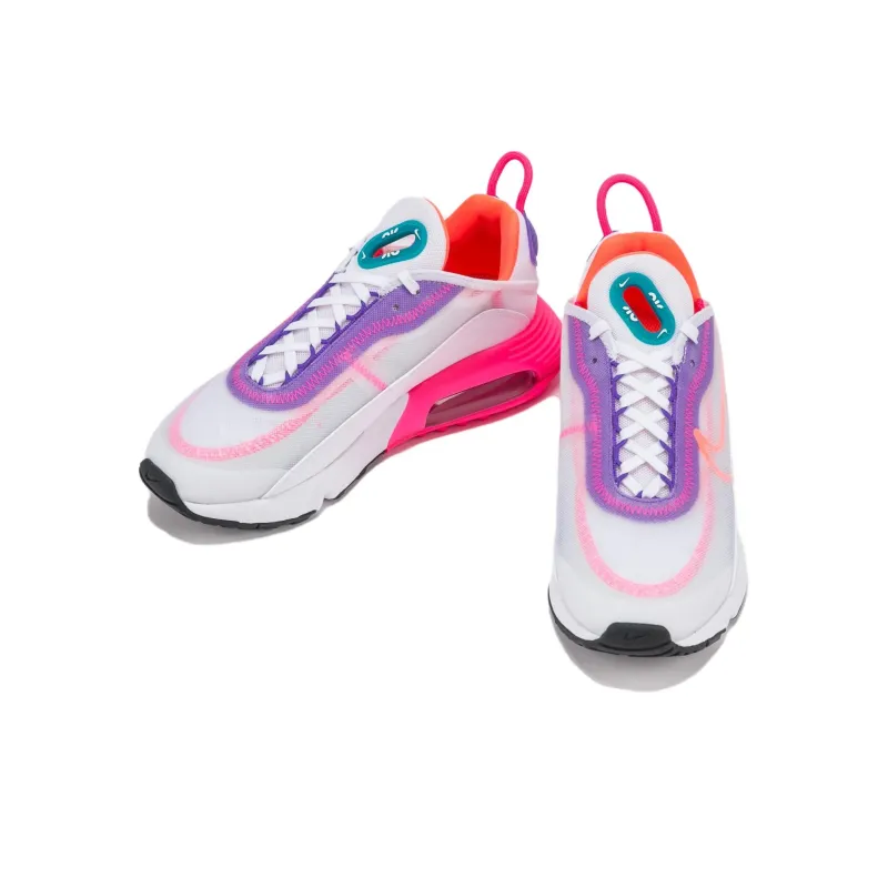 Nike Air Max 2090 White Hyper Orange Women's-2