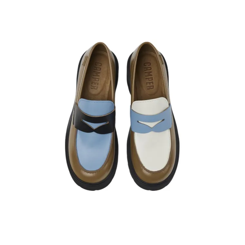CAMPER Milah Twins Leather Loafers-2