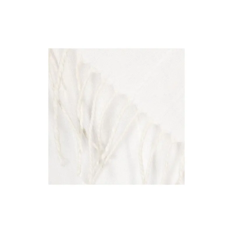 TOTEME Stitch Striped Fringed Scarf-2