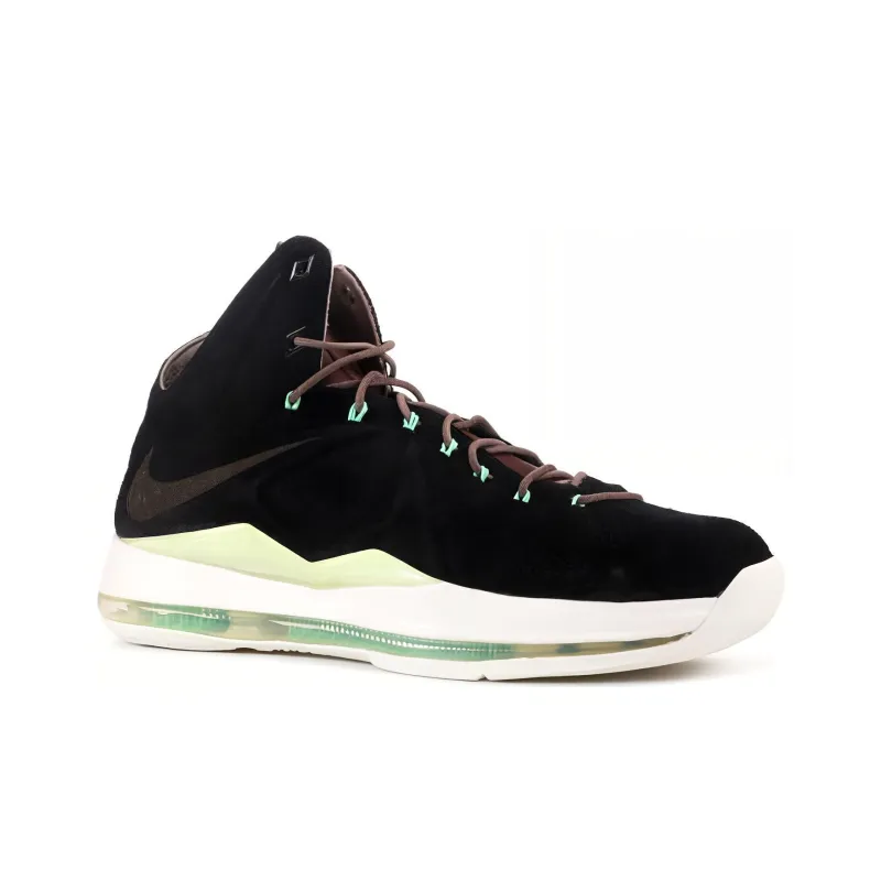 Nike LeBron X Ext Black Suede-1