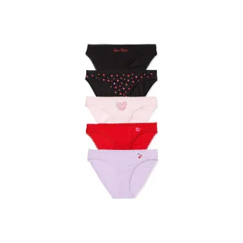 Victoria's Secret Underpants Women's 5 Pack Mixed Color
