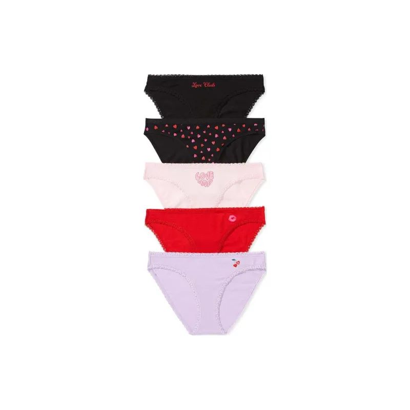 Victoria's Secret Underpants Women's 5 Pack Mixed Color-0