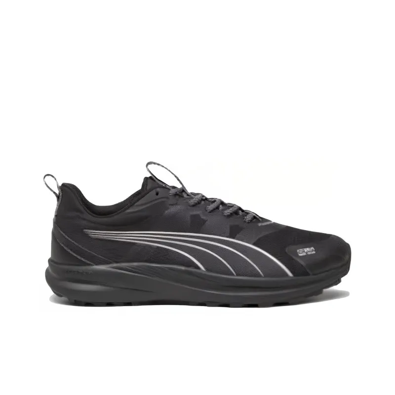 PUMA Redeem Pro Trail PTX Cushioning Wear-Resistant Low-Top Running Shoes Unisex Black-1