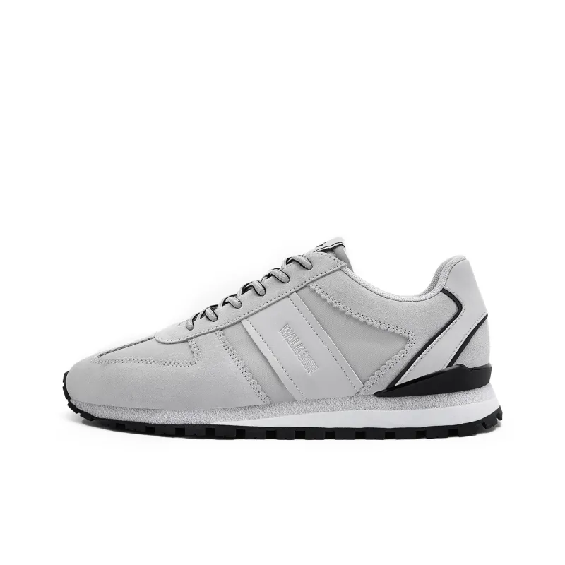 WALKSOUL Casual Shoes Men Low Top White/Black-7