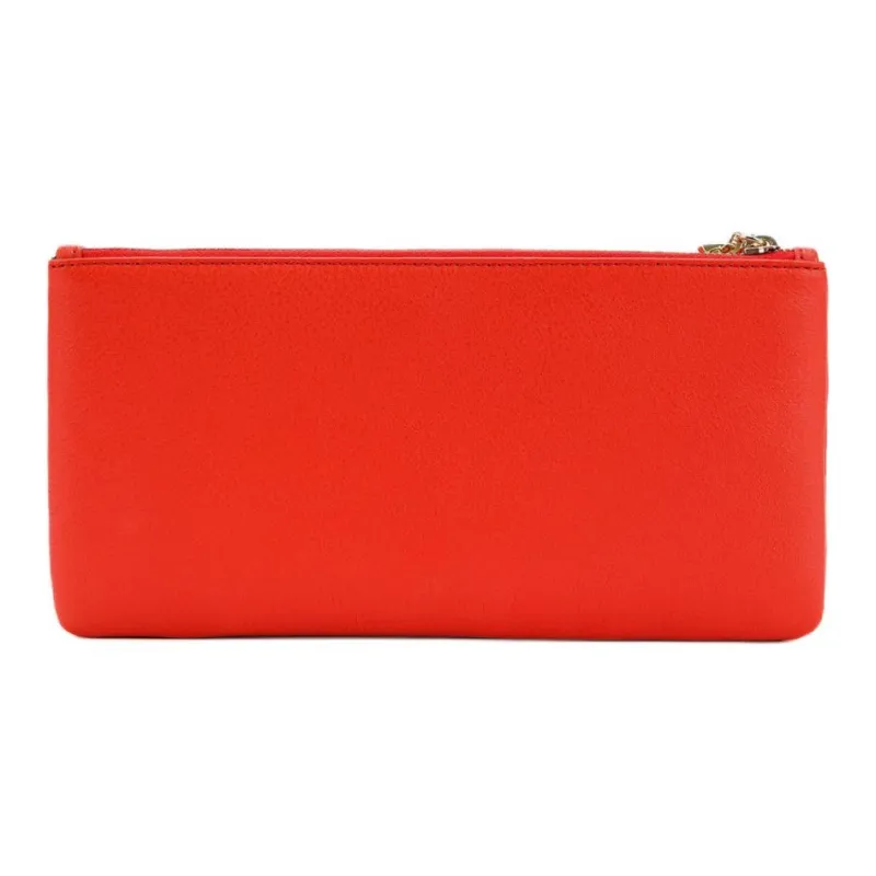 Elisabetta Franchi Leather Clutch Women's Patent Red-2