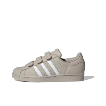 Adidas Originals SUPERSTAR CF Durable Breathable Low Top Skateboard Shoes Women's Gray