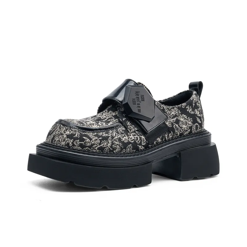 EBLAN Loafers Women's Black-1