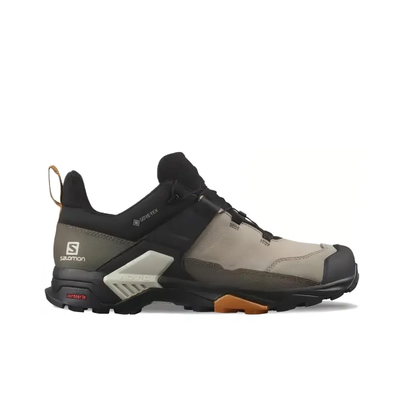 SALOMON X Ultra 4 Outdoor Shoes Men Low-Top Black/Khaki/Jasper-1