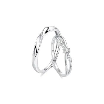 MISS TOOYA Sterling Silver Rings Unisex