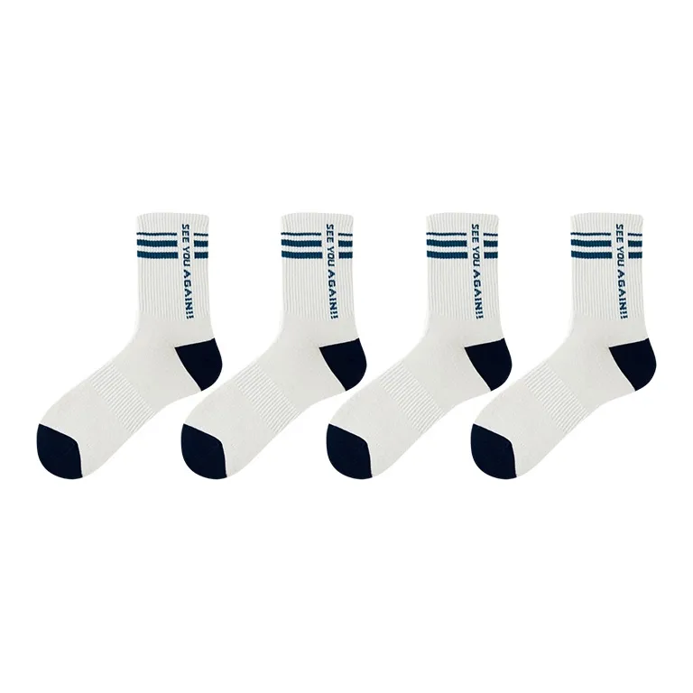 Step Cloud Mid-Calf Socks Men's 4 Pack-2