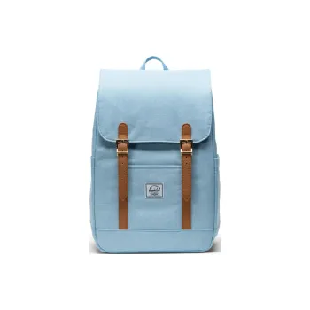 Herschel Recycled Nylon Backpack Small Size Unisex Light Blue