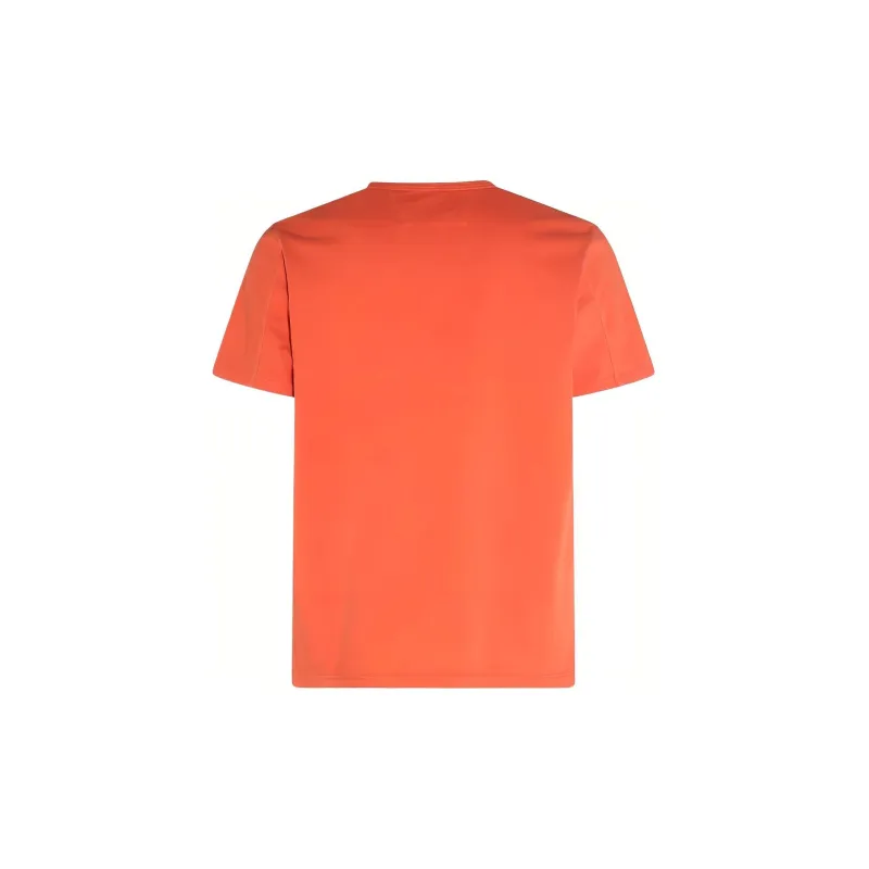 C.P.Company Logo Detailed Crewneck T Shirt-1