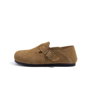 HUANQIU Cushioning Wear-Resistant Low-Top Casual Shoes Women's Chestnut